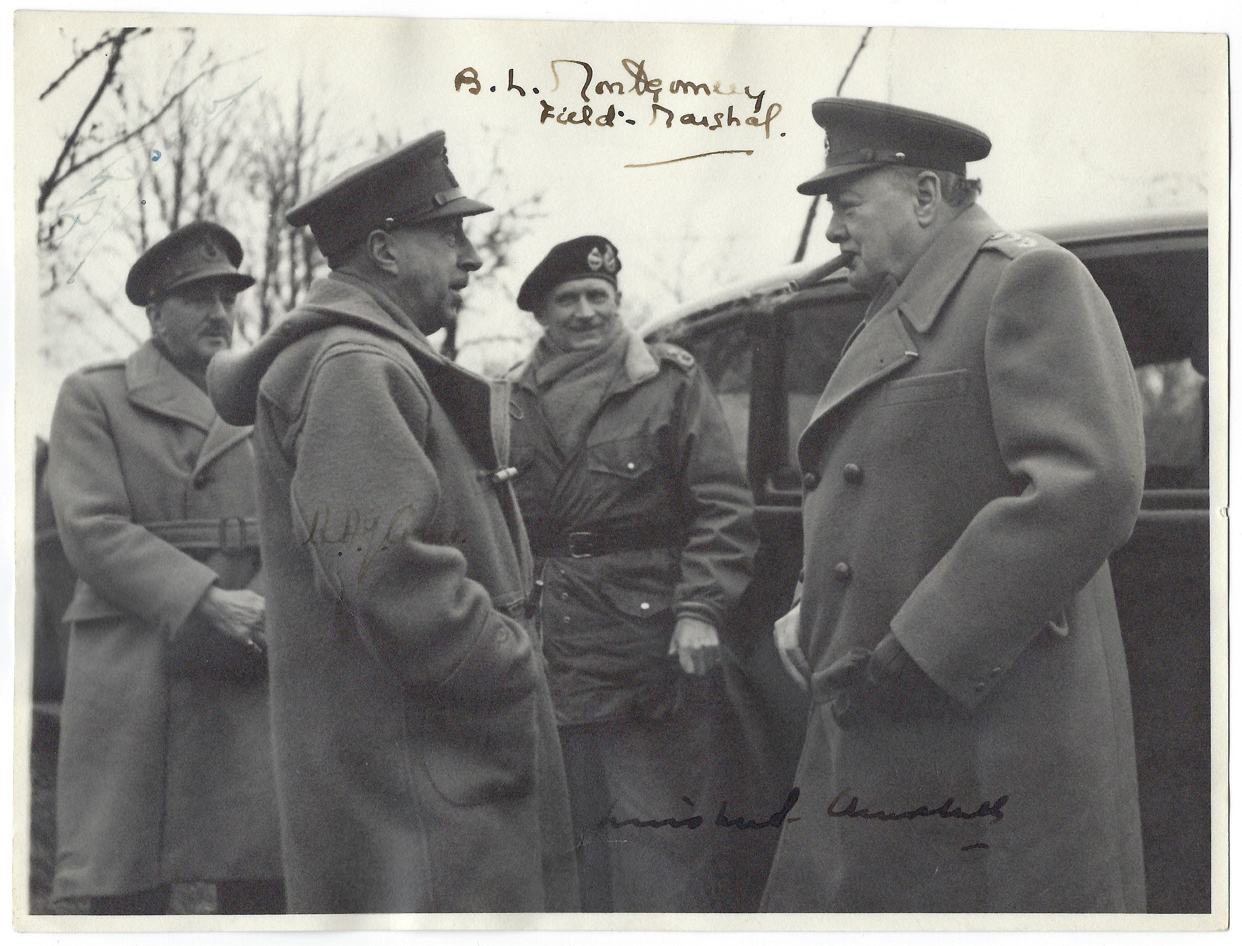 An Extraordinary Signed WWII Photograph