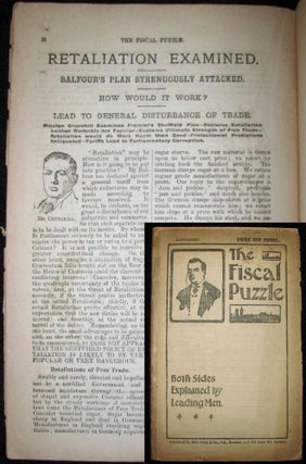 Item #000897 The Fiscal Puzzle: Both Sides Explained by Leading Men. Winston S. Churchill