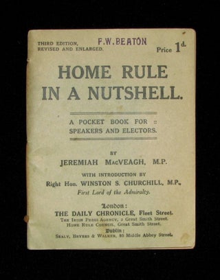 Item #001614 Home Rule in a Nutshell. Winston S. Churchill