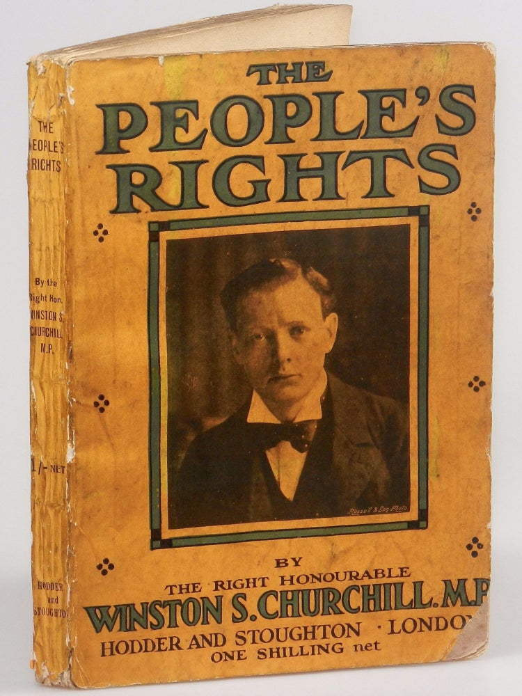 Item #002328 The People's Rights. Winston S. Churchill.