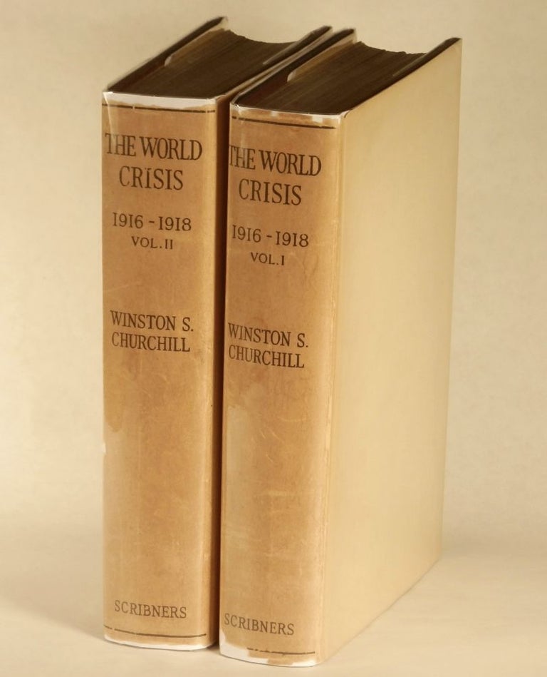 Item #002567 The World Crisis, 1916-1918: Volumes I & II. Winston S. Churchill.