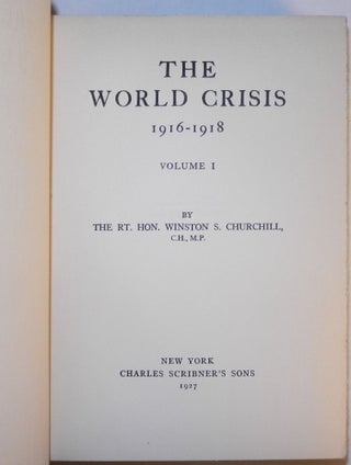 The World Crisis, 1916-1918: Volumes I & II
