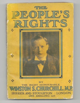 Item #002821 The People's Rights. Winston S. Churchill