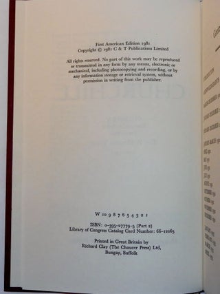 Winston S. Churchill, The Official Biography, Companion Volume V, Part 2, The Wilderness Years 1929-1935