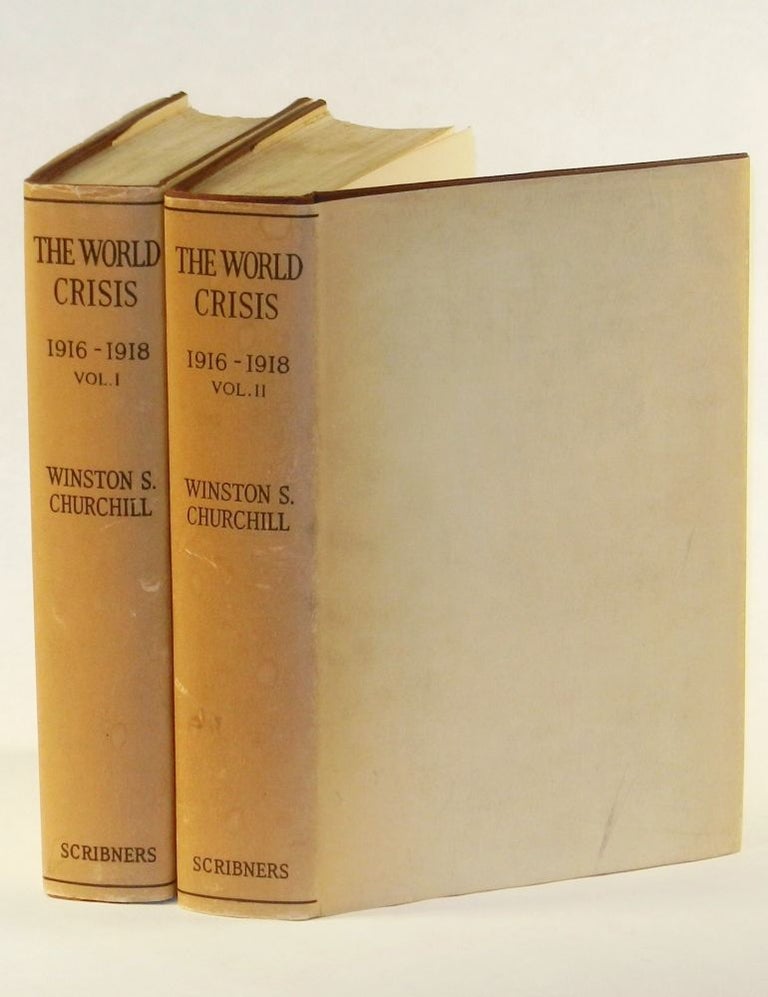 Item #003021 The World Crisis, 1916-1918, Volumes I & II. Winston S. Churchill.