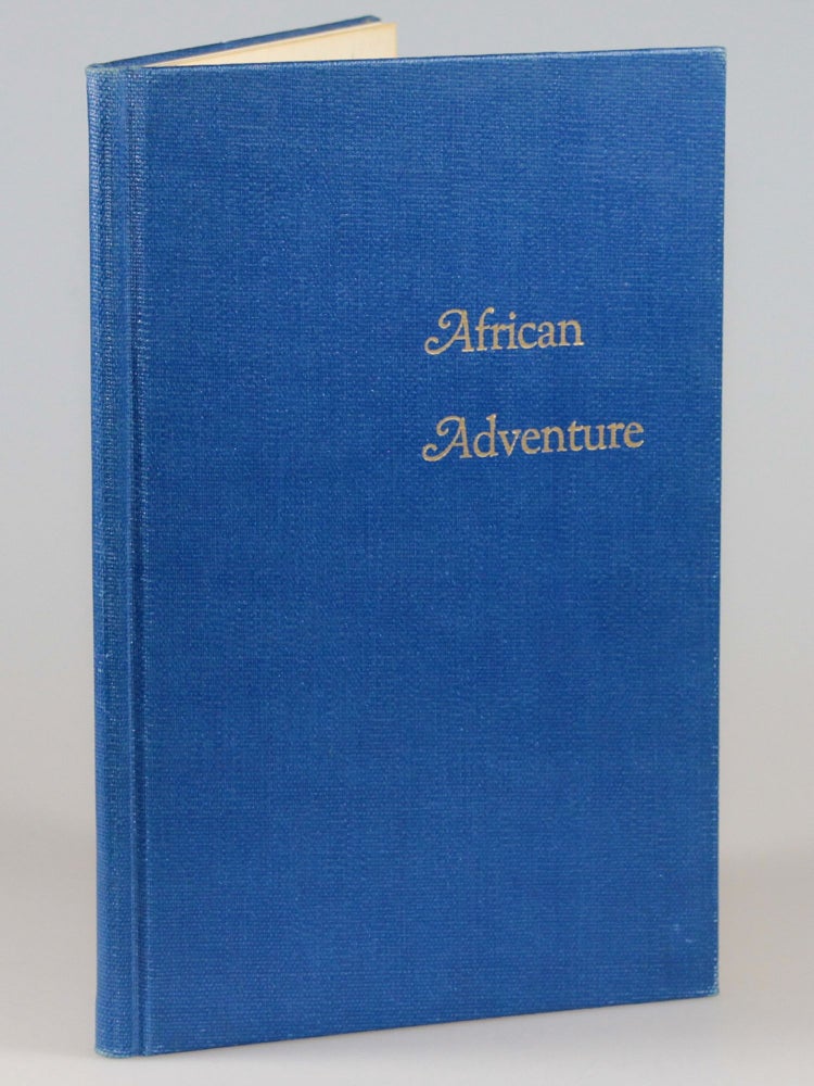 Item #003191 African Adventure. Charles Weston.