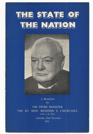 Item #003236 The State of the Nation, A Broadcast by The Prime Minister The Rt. Hon. Winston S....
