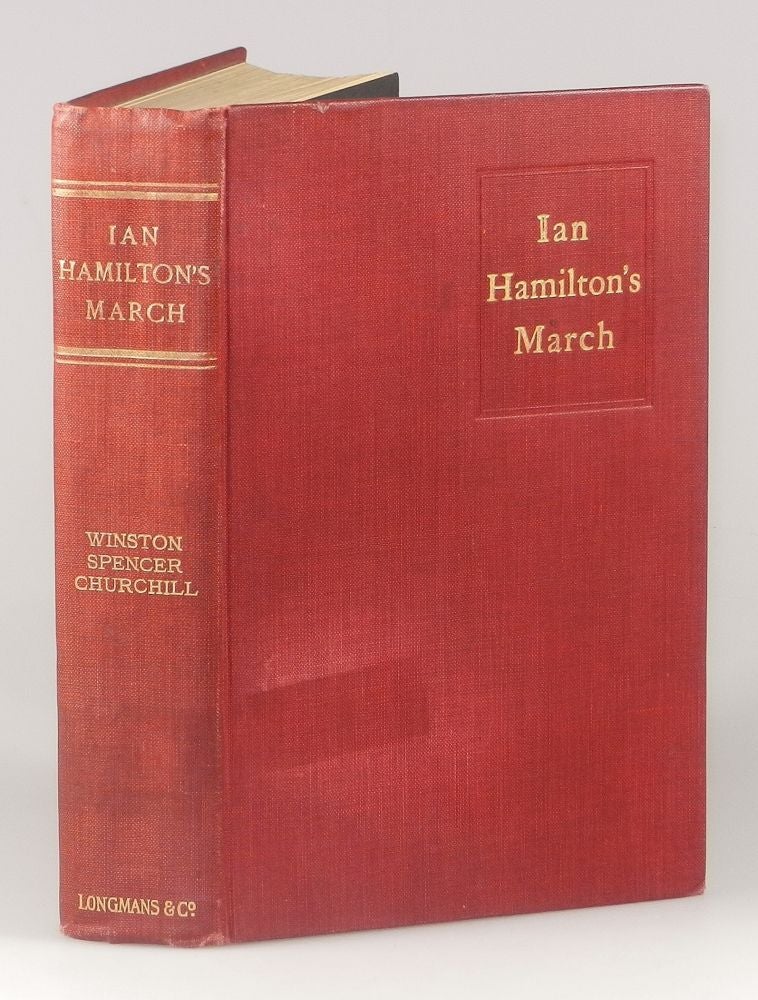 Item #003269 Ian Hamilton's March. Winston S. Churchill.