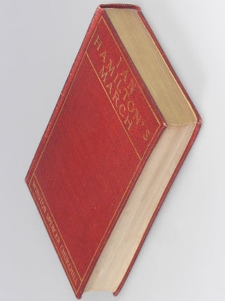 Ian Hamilton's March, inscribed and dated in January 1901 by Churchill during his first lecture tour of the U.S. and Canada