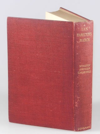Ian Hamilton's March, inscribed and dated in January 1901 by Churchill during his first lecture tour of the U.S. and Canada