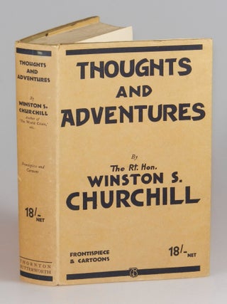 Item #003624 Thoughts and Adventures. Winston S. Churchill