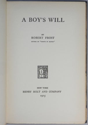 A Boy's Will