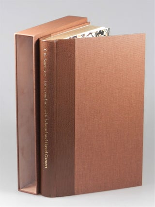 T. E. Lawrence's Correspondence with Edward and David Garnett, the quarter goatskin binding of the limited edition, one of 45 issued thus