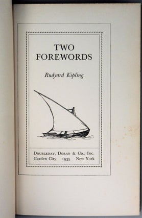 Two Forewords