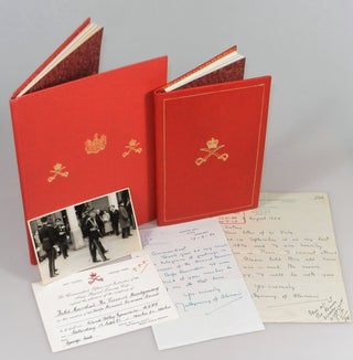 A 1958-1962 Archive of the Centenary of the British Army's Physical Training Corps at Aldershot, spanning Field Marshal Bernard Law Montgomery's final years as Colonel Commandant, comprising two commemorative books signed by Montgomery, two holograph signed letters from Montgomery, an invitation bearing Montgomery's autograph, and a vintage photograph of Montgomery in Aldershot for the Centenary
