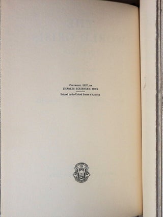 The World Crisis, 1916-1918, Volumes I & II, in the original dust jackets and publisher's slipcase
