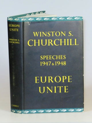 Item #004591 Europe Unite. Winston S. Churchill