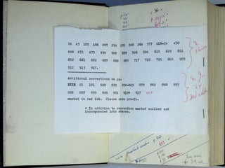 The Second World War: The Hinge of Fate, a bibliographically significant Editor's copy from the Cassell and Company archives, accompanied by galley sheets and typed emendations