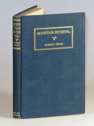 Item #004608 Mountain Interval. Robert Frost