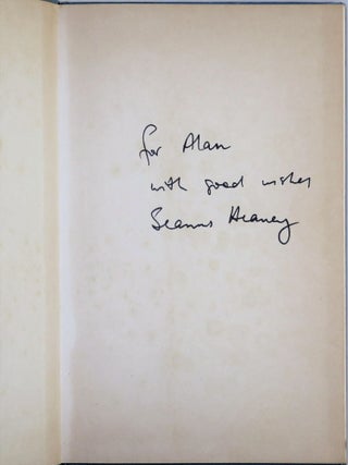 North, inscribed by the author