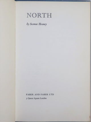 North, inscribed by the author