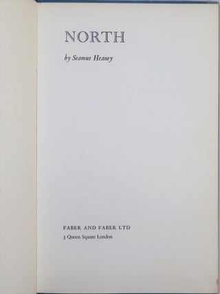 North, inscribed by the author