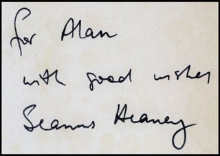 North, inscribed by the author