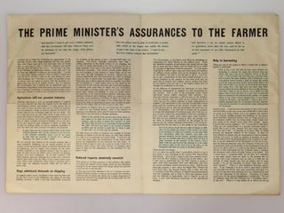 The Prime Minister to the Farmer, Neville Chamberlain's speech of 28 February 1940
