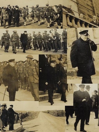 Item #004871 A sailor's Second World War photo album including eight original, unpublished...