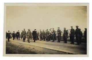 A sailor's Second World War photo album including eight original, unpublished photographs of Prime Minister Winston S. Churchill in Iceland during his return from meeting with President Roosevelt in Placentia Bay and just days after their announcement of the Atlantic Charter