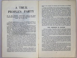 A True People's Party
