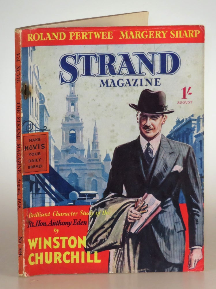 Item #005041 The Rt. Hon. Anthony Eden in The Strand Magazine, August 1939. P. G. Wodehouse Winston S. Churchill.