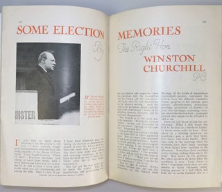 Some Election Memories in The Strand Magazine, September 1931