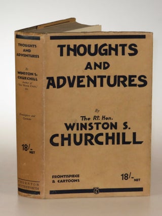 Item #005054 Thoughts and Adventures. Winston S. Churchill