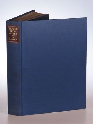 Revolt in the Desert, the publisher's limited issue of the first edition, number 101 of 250