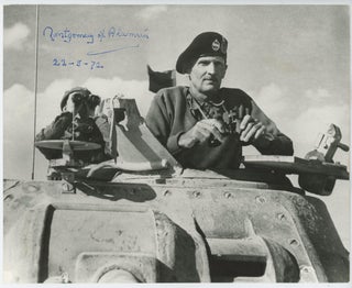 Item #005854 "MONTY IN THE WESTERN DESERT" - a 5 November 1942 Second World War image of...