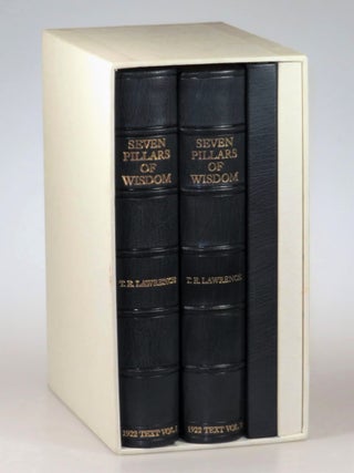 Item #005903 Seven Pillars of Wisdom: a Triumph, the complete 1922 'Oxford' text, the publisher's...