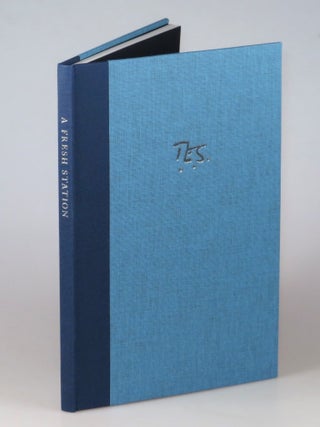 Item #005932 A Fresh Station: T. E. Lawrence writing and riding at Cranwell. Richard Knowles T....