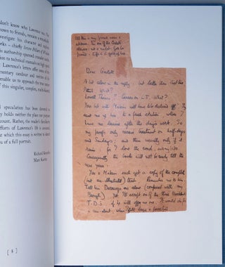 A Fresh Station: T. E. Lawrence writing and riding at Cranwell