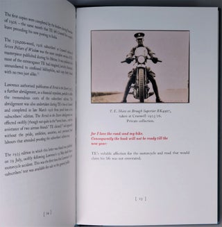 A Fresh Station: T. E. Lawrence writing and riding at Cranwell