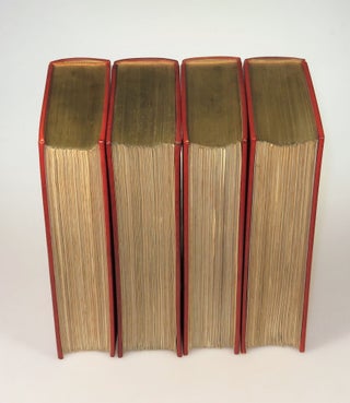 Marlborough: His Life and Times, the publisher's signed, limited, finely bound issue of the first edition, one of only five unnumbered sets and the only one marked "Presentation" and not only signed by Churchill, but also inscribed and dated by the publisher
