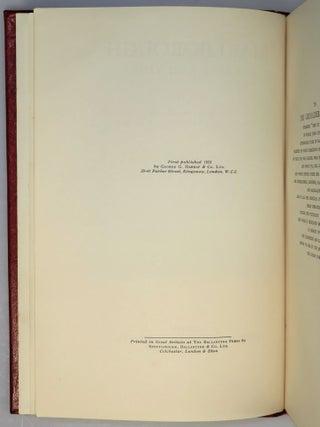 Marlborough: His Life and Times, the publisher's signed, limited, finely bound issue of the first edition, one of only five unnumbered sets and the only one marked "Presentation" and not only signed by Churchill, but also inscribed and dated by the publisher