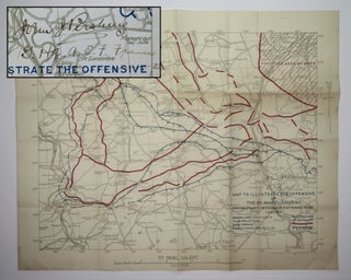 Item #006081 Map to Illustrate of the Offensive of the St. Mihiel Salient to Accompany Report of...