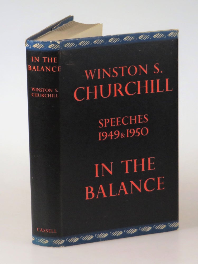 Item #006099 In the Balance. Winston S. Churchill.