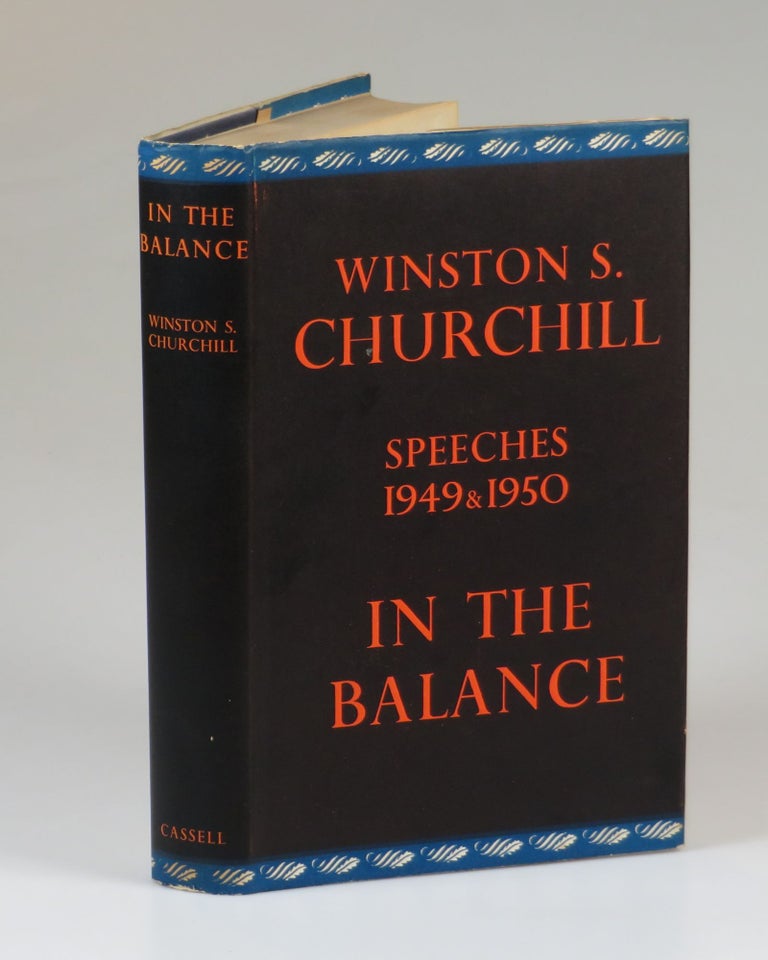 Item #006199 In the Balance. Winston S. Churchill.