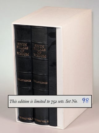 Item #006211 Seven Pillars of Wisdom: a Triumph, the complete 1922 'Oxford' text, the publisher's...