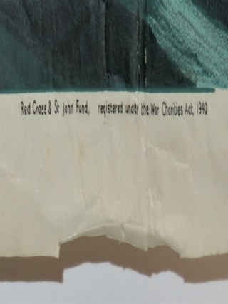 WILL YOU GIVE AN EXTRA PENNY EACH WEEK...? - an original Second World War poster soliciting funds for MRS. CHURCHILL'S RED CROSS "AID TO RUSSIA" FUND