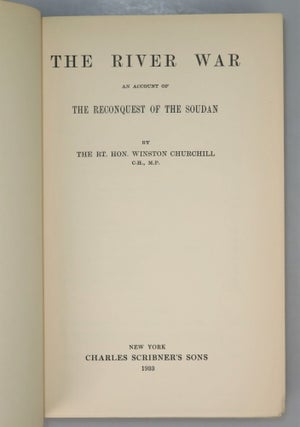 The River War, An Account of the Reconquest of the Soudan