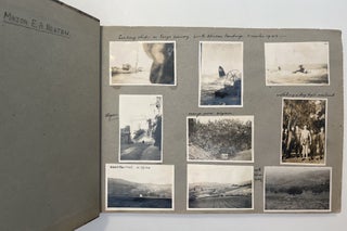 Item #006401 An original Second World War Photograph Album of British Major E. A. Heaton,...