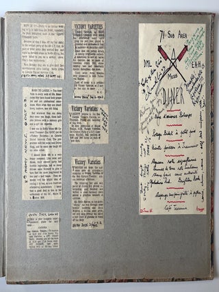 An original Second World War Photograph Album of British Major E. A. Heaton, R.A.S.C., documenting the Allied military campaigns in North Africa, Sicily, and the Italian peninsula, 1942-1943